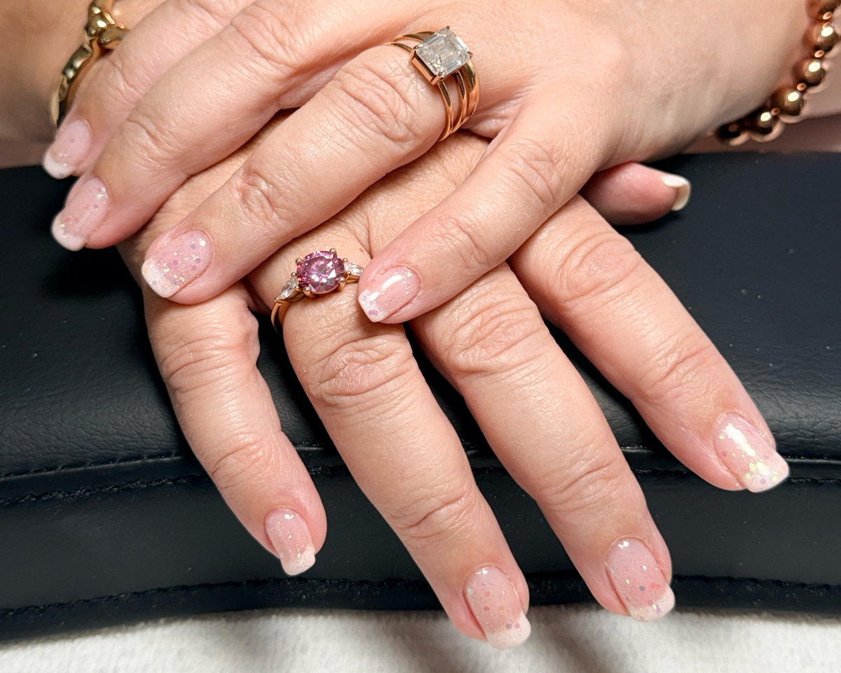 Manicure and gel nail extension services